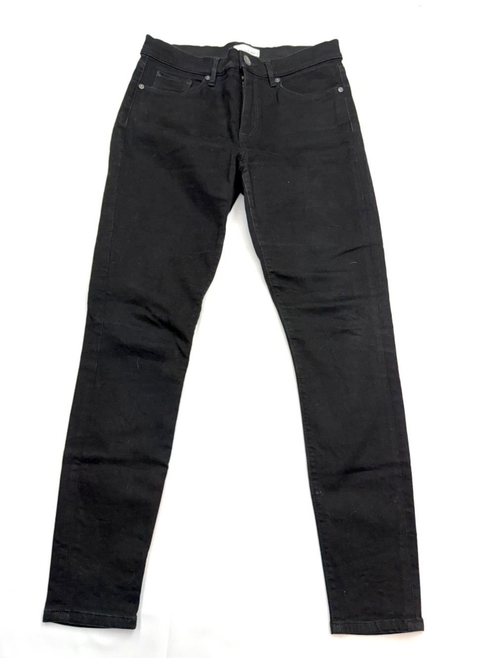 LOFT Womens 28 / 6 Black Mid-Rise Stretch Skinny Jeans M17
